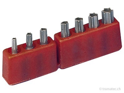 KRAFTWERK 7-t. 1/4' Maschinen-TX-Bit-Satz T10-40