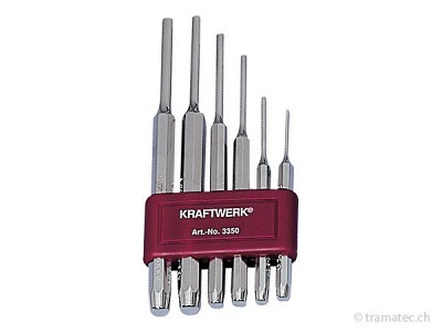 KRAFTWERK 6-t. Splintentreibersatz 2-8 mm