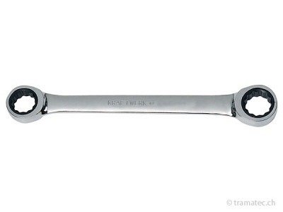 KRAFTWERK GearWrench Doppelring-Ratschenschlüssel 17x19