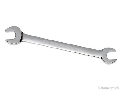 KRAFTWERK Doppelgabelschlüssel voll poliert 6 x 7 mm
