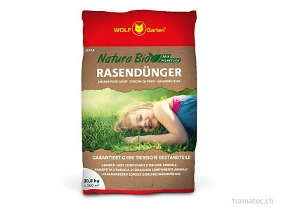 WOLF Nature-Bio Rasendünger NR 10,8 für 160 m²