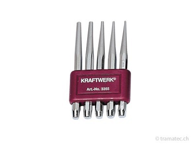 KRAFTWERK 5-t. Durchschlägesatz mit Halter 2-6 mm