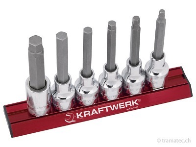 KRAFTWERK 6-t.Inbus-Bit-Steckn.satz 70 MAGALU 1/2'