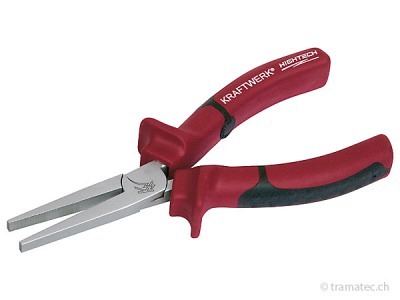 KRAFTWERK KW hightech Langbeck-Flachzange 160 mm