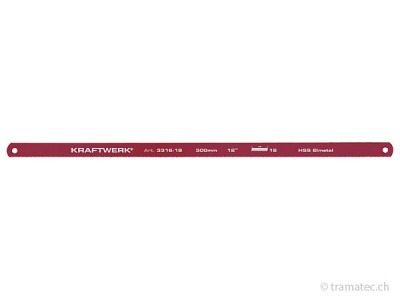 KRAFTWERK Handsägeblatt HSS Bimetall 300 mm