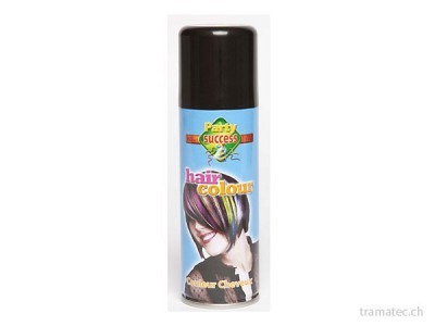 Fasnacht Haar Colorspray schwarz