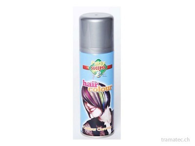 Fasnacht Haar Colorspray silber