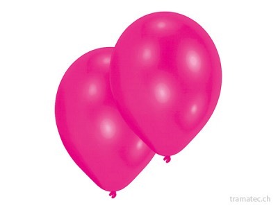 Amscan/Riethmüller 10 Ballone 27.5cm pink