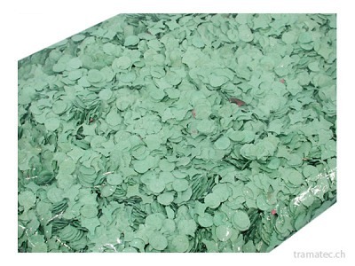 Fasnacht Konfetti 10kg grün