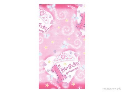 Amscan/Riethmüller Plastik-Tischdecke Prinzessin