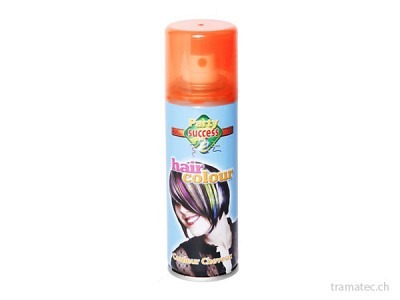 Fasnacht Haar Colorspray Neon-Orange