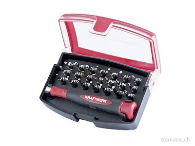 KRAFTWERK 22-t. Präzisions-Bit-Box 4 mm