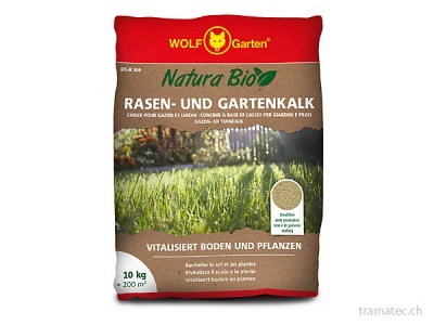 WOLF Natura-Bio Rasen- und Gartenkalk RG-K 200 für 200 m²