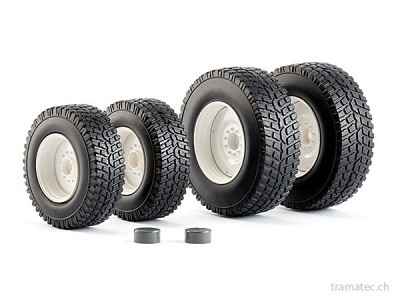 Wiking Rädersatz Kommunalbereifung für Valtra Baureihe T4