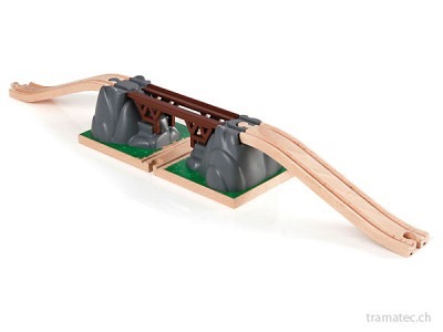 BRIO Einsturz Brücke