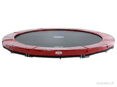 BERG Trampolin InGround Elite Red 330