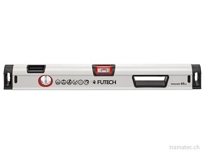 FUTECH Wasserwaage Totalview 60 cm - MAGNET