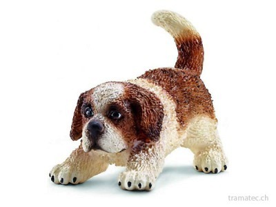 Schleich Bernhardiner Welpe - 16834