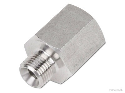 Druckluft Übergangsnippel 3/8"IG - 1/4"AG