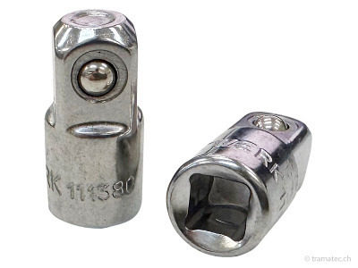 KRAFTWERK Steckschlüssel-Adapter, 1/4"F auf 3/8"M