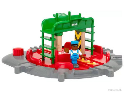 BRIO Lok-Drehscheibe Kontrollbrücke