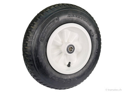 BERG Gokart Ersatzteil Rad weiss 4.80/400-8 