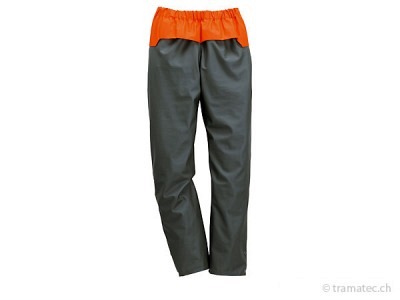 STIHL Wetterschutz-Bundhose ADVANCE grün/orange