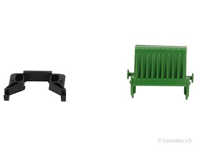 Bruder Ersatzteil Frontgewicht mit Anbauteil für John Deere