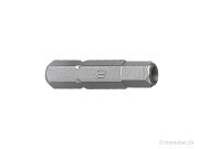 KRAFTWERK 1/4' Inbus-Bit 25 mm 2 mm mit Bohrung