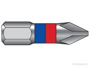 KRAFTWERK 1/4" Duo-Code-Bit Phillips Nr. 2, 25 Stk.