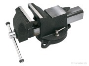 KRAFTWERK Stahl-Schraubstock 125 mm