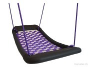 die-schaukel Mehrkindschaukel Standard L weiss/violett