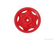 Rolly Toys Ersatzteil Radblende rot premium
